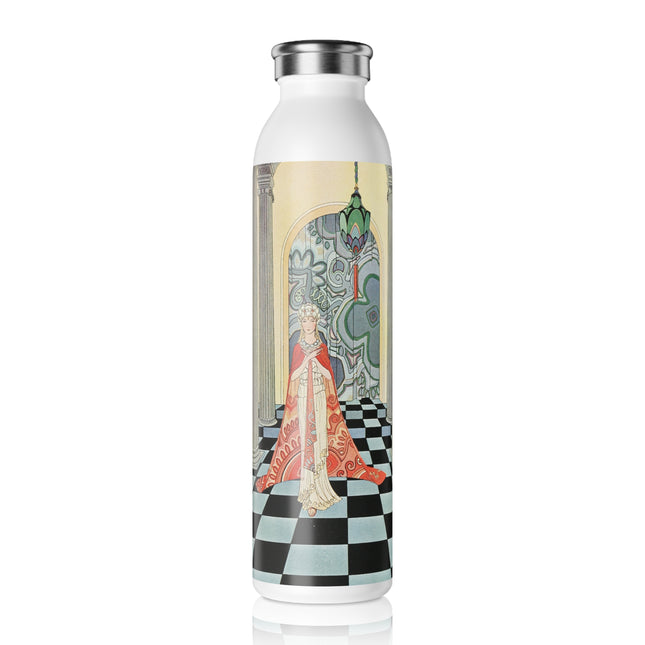 Cadmus Beheld a Female Figure by Virginia Frances Sterrett Slim Water Bottle