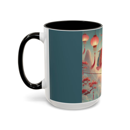The Lantern Walker Colorful Mugs (11oz, 15oz)