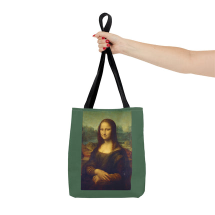 Mona Lisa by Leonardo da Vinci Tote Bag (AOP)