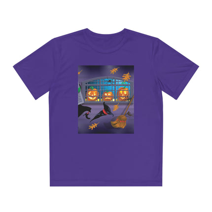 Whimsical Halloween Mischief Youth Competitor Tee
