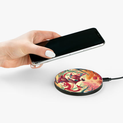 The Dragon Fairy’s Dance Wireless Charger – Enchanted Grace & Spring Magic