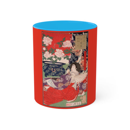 Earth for the Potted Plant by Tsukioka Yoshitoshi Colorful Mugs, 11oz