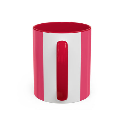 Goldfinch & Pink Flowers Colorful Mugs – Vibrant Spring & Bold Beauty