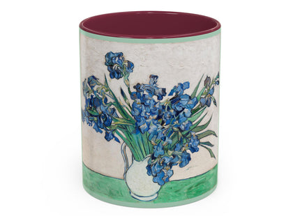 Irises by Vincent Van Gogh Colorful Mugs (11oz, 15oz)