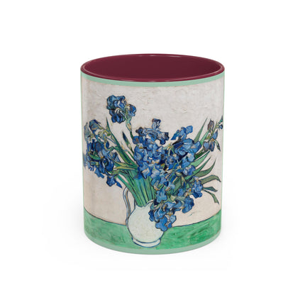 Irises by Vincent Van Gogh Colorful Mugs (11oz, 15oz)
