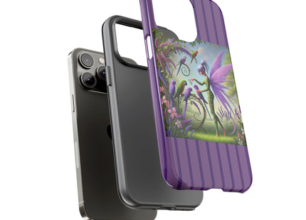 Lavender-Winged Fairy Phone Cases