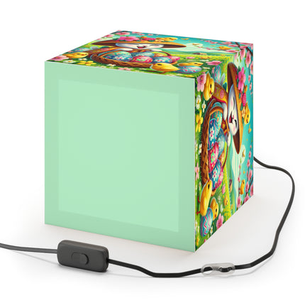 Geisha Kitten’s Easter Delight Light Cube Lamp