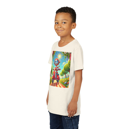 The Traveling Robot Youth Short Sleeve Tee