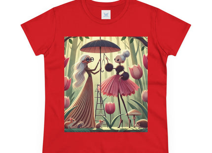 Under the Tulip Parasol Cotton Tee
