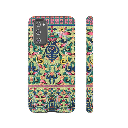 Colorful Flower Pattern by Owen Jones Phone Cases
