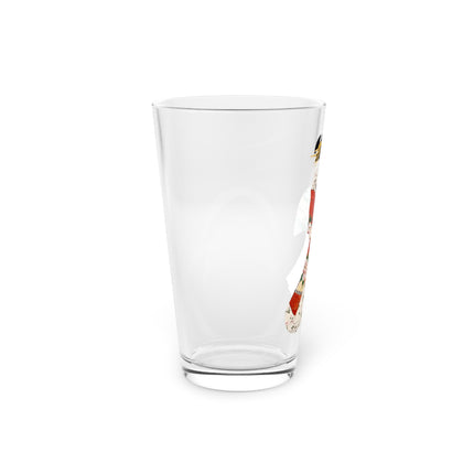 Japanese Woman by Hosoda Eishi Glass, 16oz