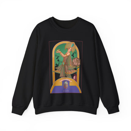October & Opal, Tourmaline (from the Gem Series) by Sofia Chiostri Heavy Blend™ Crewneck Sweatshirt