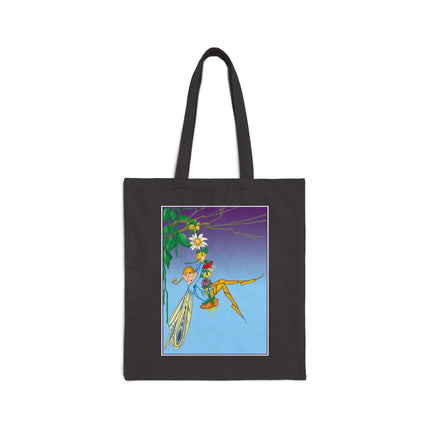 A Fairy's Delight Cotton Canvas Tote Bag