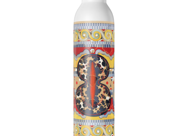 Reproduction of the Shield Frieze by Emile Gilliéron Slim Water Bottle