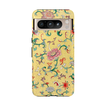 Flower Illustration by Owen Jones Phone Cases