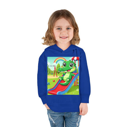 Playground Crocodile Joy Toddler Pullover Fleece Hoodie
