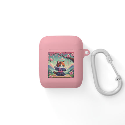 Samurai Kitten AirPods and AirPods Pro Case