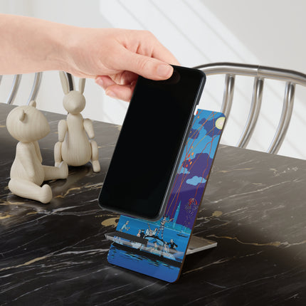 Fireworks in Venice by George Barbier Mobile Display Stand for Smartphones