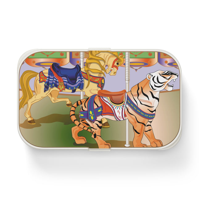 Gilded Carousel: Horse &  Tiger Bento Lunch Box