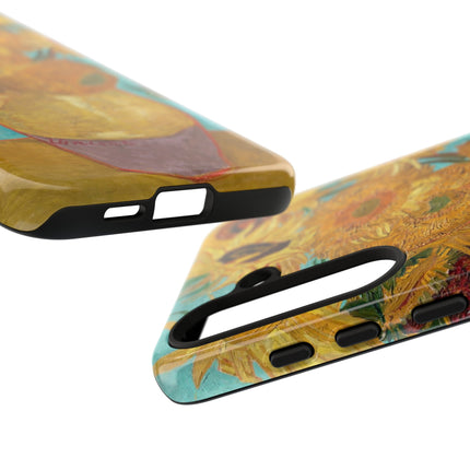 Vase with Twelve Sunflowers by Vincent Van Gogh Phone Cases