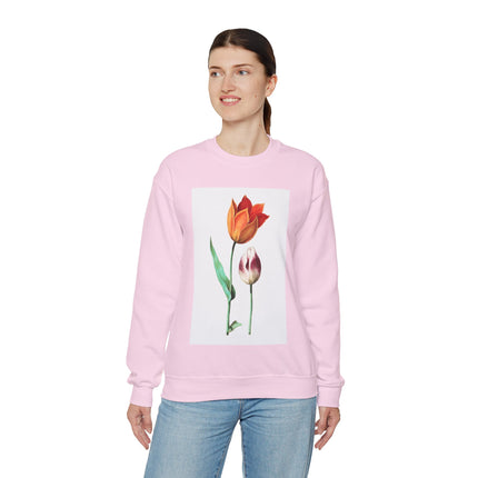 Tulip by Anselmus Boëtius de Boodt Heavy Blend™ Crewneck Sweatshirt