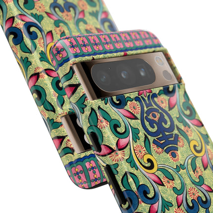 Colorful Flower Pattern by Owen Jones Phone Cases