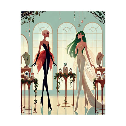 ✨🧚 Fairy Treasures Matte Vertical Poster – Sparkle, Wonder & Enchanted Friendship