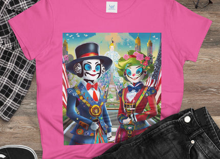 Cyber Punk Robots Cotton Tee