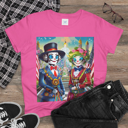 Cyber Punk Robots Cotton Tee