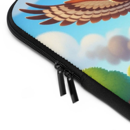 The Red-Tailed Hawk in Battle Laptop Sleeve – Flight, Courage & High-Flying Adventure