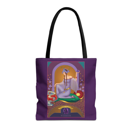 Astrology Gem Series: February & Amethyst Tote Bag