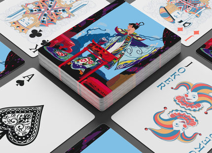 A Visual Journey by Umberto Brunelleschi Playing Cards