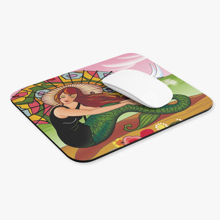 Siren Serenade by Carlo Chiostri Mouse Pad, Rectangle