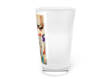 Looking Observant; The Appearance of a Kyoto Waitress of the Meiji Era by Tsukioka Yoshitoshi Glass, 16oz