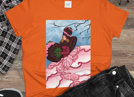 Winter Rose Empress Women's Midweight Cotton Tee