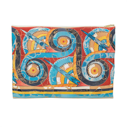 Reproduction of S-Spiral Frieze Accessory Pouch – Emile Gilliéron Mycenaean Motif Design