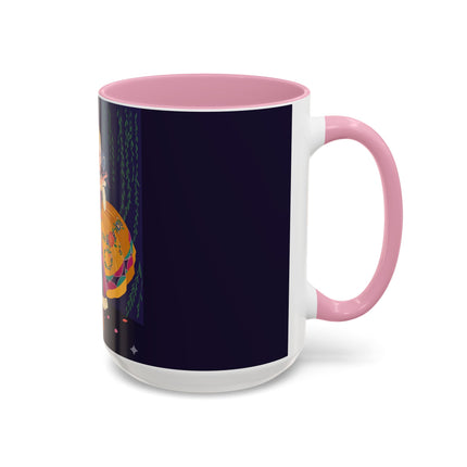 Moonlit Masquerade: The Fairy Queen's Ball Colorful Mug (11oz, 15oz) – Fairy Tale Elegance, Fantasy Charm & Enchanted Style
