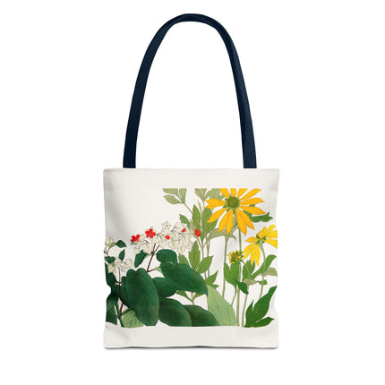 Clerodendrum & Rudbeckia by Tanigami Kônan Tote Bag (AOP)