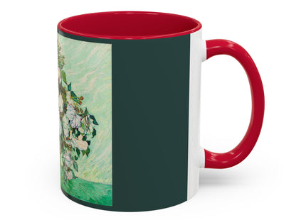 Roses by Vincent Van Gogh Colorful Mugs (11oz, 15oz)