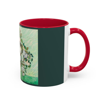 Roses by Vincent Van Gogh Colorful Mugs (11oz, 15oz)