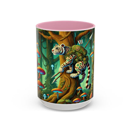 Silent Stripes Colorful Mugs (11oz, 15oz)