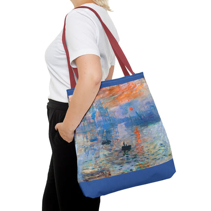 Sunrise by Claude Monet Tote Bag (AOP)
