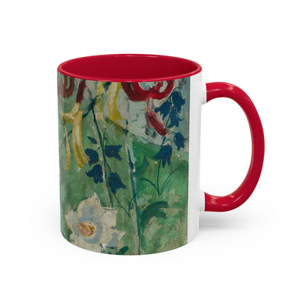 Flowers by August Babberger Colorful Mugs (11oz, 15oz)