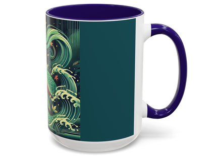 Mermaid Queen Rising from the Deep Colorful Mugs (11oz, 15oz)