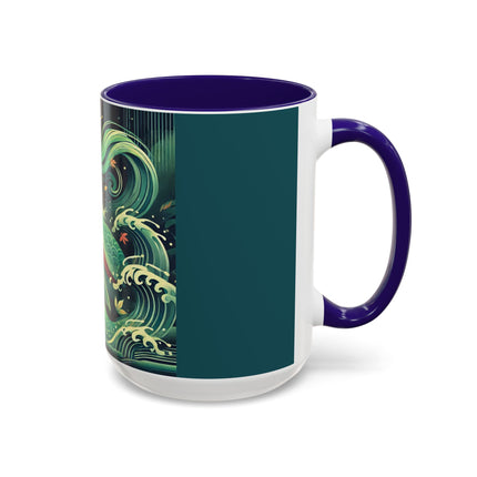 Mermaid Queen Rising from the Deep Colorful Mugs (11oz, 15oz)
