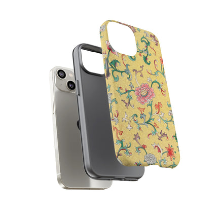 Flower Illustration by Owen Jones Phone Cases