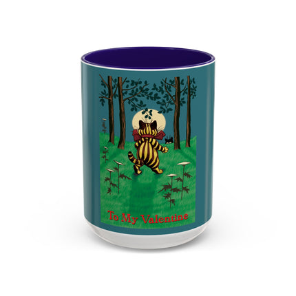 Peekaboo by Louis Wain Colorful Mugs (11oz, 15oz)