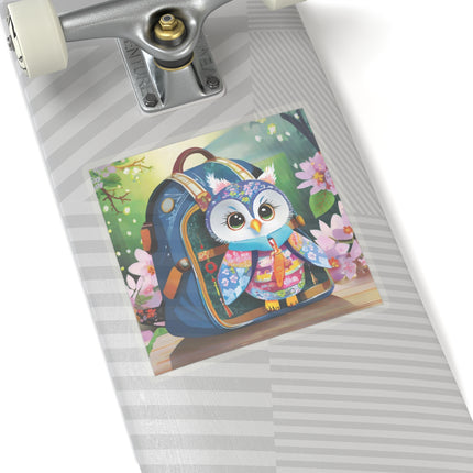 Baby Owl Kiss-Cut Stickers (4 Sizes)