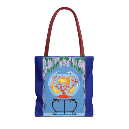 Aquatic Symphony Tote Bag (AOP)