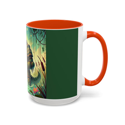 Swamp Tyrant Colorful Mugs (11oz, 15oz)